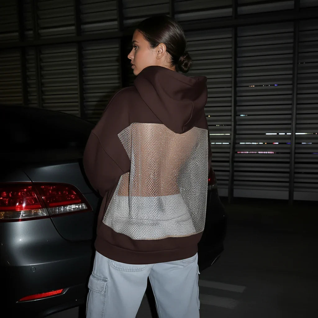 SWEETYLANT Crystal Hoodie